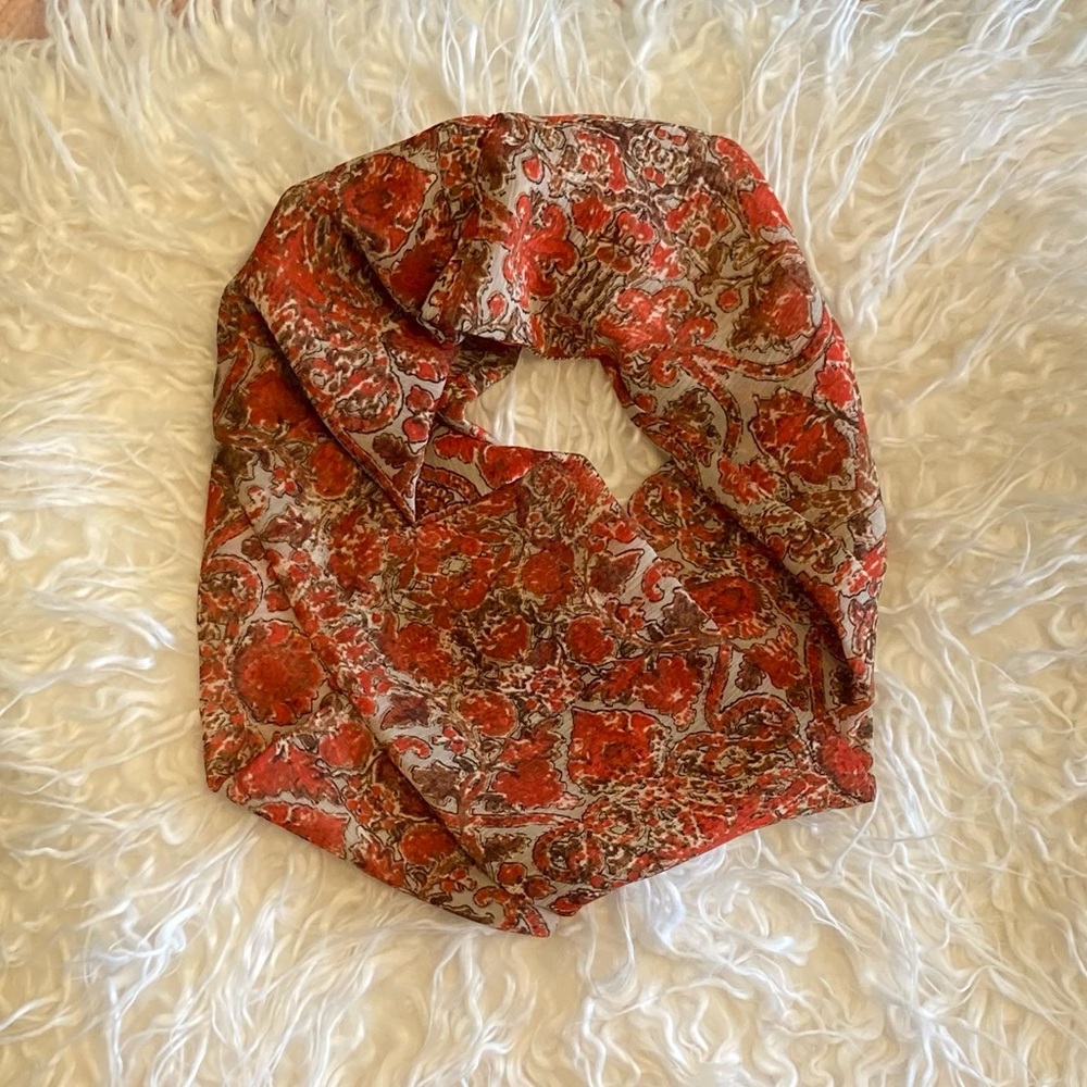NWOT Home-sewn Infinity Scarf